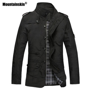 Mountainskin Men&#39;s Thin Jackets Hot Sell Casual Wear Korean Comfort Windbreaker - FlorentClothingStore 