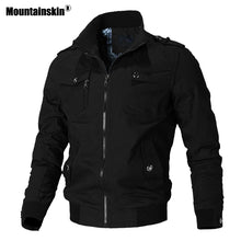 Load image into Gallery viewer, Mountainskin Casual Jacket Men Spring Autumn Army Military Jackets Mens Coats Male Outerwear Windbreaker Brand Clothing SA779 - FlorentClothingStore 
