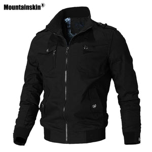 Mountainskin Casual Jacket Men Spring Autumn Army Military Jackets Mens Coats Male Outerwear Windbreaker Brand Clothing SA779 - FlorentClothingStore 