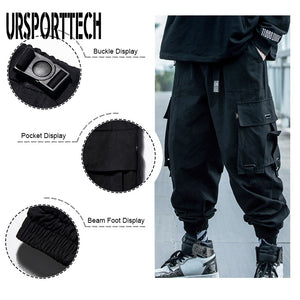 Cargo Pants Men Hip Hop Harem Pant Streetwear Harajuku Track Jogger Sweatpant Cotton - FlorentClothingStore 