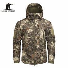 Load image into Gallery viewer, Mege Brand Clothing Autumn Men&#39;s Military Camouflage Fleece Jacket Army Tactical - FlorentClothingStore 
