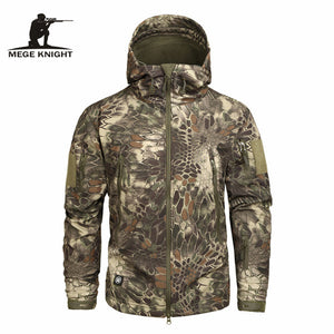 Mege Brand Clothing Autumn Men&#39;s Military Camouflage Fleece Jacket Army Tactical - FlorentClothingStore 