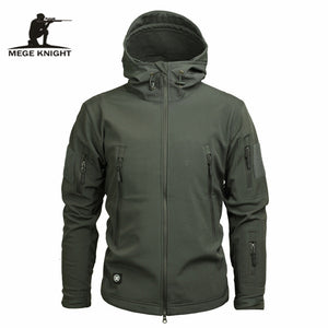 Mege Brand Clothing Autumn Men&#39;s Military Camouflage Fleece Jacket Army Tactical - FlorentClothingStore 