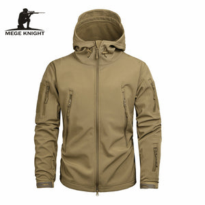 Mege Brand Clothing Autumn Men&#39;s Military Camouflage Fleece Jacket Army Tactical - FlorentClothingStore 