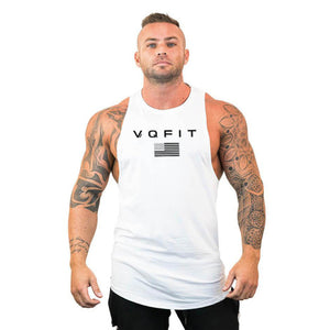 Mens tank tops shirt gym tank top fitness clothing vest sleeveless cotton man canotte bodybuilding ropa hombre man clothes wear - FlorentClothingStore 