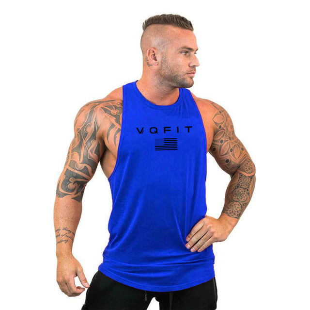 Mens tank tops shirt gym tank top fitness clothing vest sleeveless cotton man canotte bodybuilding ropa hombre man clothes wear - FlorentClothingStore 