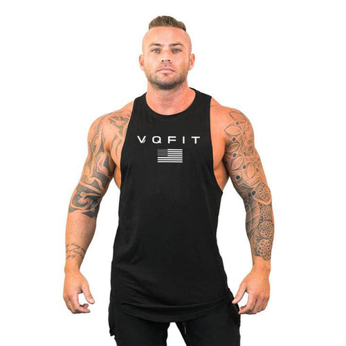 Mens tank tops shirt gym tank top fitness clothing vest sleeveless cotton man canotte bodybuilding ropa hombre man clothes wear - FlorentClothingStore 