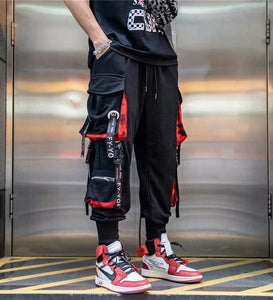 Cargo Pants Men Hip Hop Harem Pant Streetwear Harajuku Track Jogger Sweatpant Cotton - FlorentClothingStore 