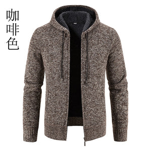 Men Cardigans Hooded Sweaters Slim FIit Casual Sweatercoats Jackets Good Quality