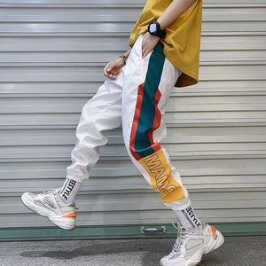 Cargo Pants Men Hip Hop Harem Pant Streetwear Harajuku Track Jogger Sweatpant Cotton - FlorentClothingStore 