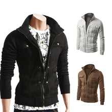 Load image into Gallery viewer, Hoodie Fleece Cardigan Coat Men Sweatshirts Pullover
