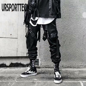 Cargo Pants Men Hip Hop Harem Pant Streetwear Harajuku Track Jogger Sweatpant Cotton - FlorentClothingStore 