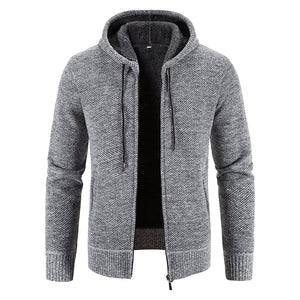 Men Cardigans Hooded Sweaters Slim FIit Casual Sweatercoats Jackets Good Quality