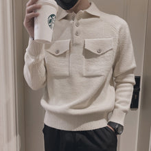 Load image into Gallery viewer, 2021 Brand Clothing Men Winter High Quality Slim Fit Thermal Knitted Sweater/Male Fashion
