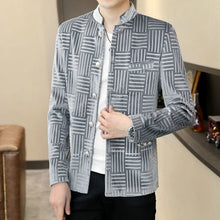 Load image into Gallery viewer, High Quality Blazer Men&#39;s Korean Version Trend Fashion Elegant Simple High-end Business Casual Gentleman Suit Loose Jacket
