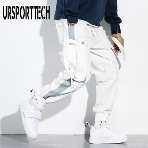 Cargo Pants Men Hip Hop Harem Pant Streetwear Harajuku Track Jogger Sweatpant Cotton - FlorentClothingStore 