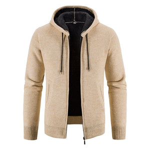 Men Cardigans Hooded Sweaters Slim FIit Casual Sweatercoats Jackets Good Quality