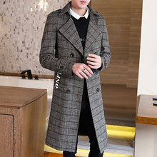 Load image into Gallery viewer, High Quality Blazer Men&#39;s British Style Advanced Simple Elegant Fashion Business Party Gentleman&#39;s Suit Jacket Woollen Coat
