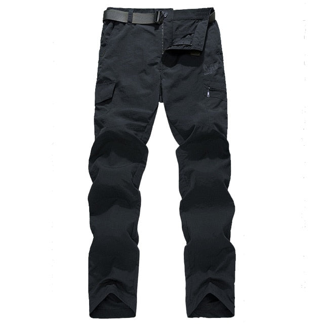 Men's Military Style Cargo Pants  Summer Waterproof Breathable M Trousers Joggers Army Pockets - FlorentClothingStore 