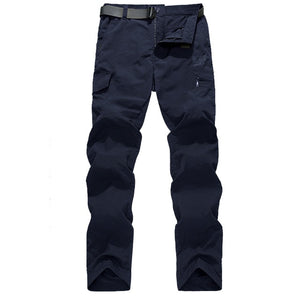 Men's Military Style Cargo Pants  Summer Waterproof Breathable M Trousers Joggers Army Pockets - FlorentClothingStore 