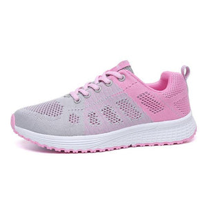 ZHENZU Women's Sport Shoes Female Brand Sneakers Woman Running Shoes Breathable Antislip Light Flats - florentclothing store 