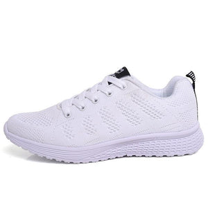 ZHENZU Women's Sport Shoes Female Brand Sneakers Woman Running Shoes Breathable Antislip Light Flats - florentclothing store 