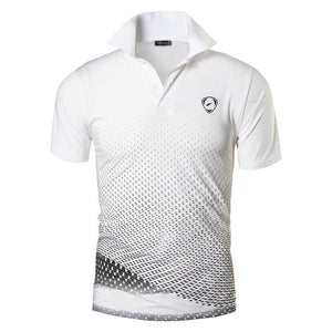 jeansian Men's Sport Tee Polo Shirts POLOS Poloshirts Golf Tennis Badminton Dry Fit - FlorentClothingStore 