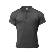 Load image into Gallery viewer, Muscleguys Man Fashion Polo Shirt Casual Fashion Plain Color Short Sleeve High Quality - florentclothing store 
