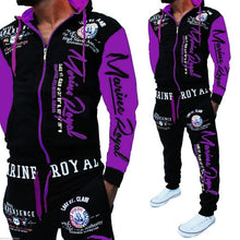 Load image into Gallery viewer, ZOGAA 2019 Brand Men Tracksuit 2 Piece Tops and Pants Mens Sweat Suits Set - florentclothing store 
