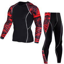 Load image into Gallery viewer, Winter Thermal Underwear Set Men&#39;s Sportswear Running Training Warm Base - florentclothing store 
