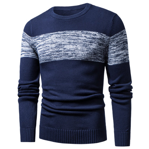 Luulla Men Autumn Spring New Casual Knitted Cotton Pattern Sweaters Pullover Men - florentclothing store 