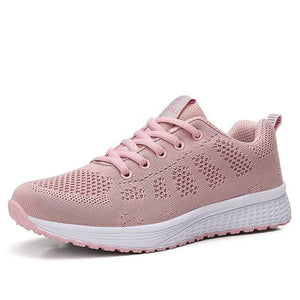 ZHENZU Women's Sport Shoes Female Brand Sneakers Woman Running Shoes Breathable Antislip Light Flats - florentclothing store 