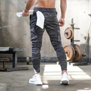 Mens Jogger Pnats Sweatpants Man Gyms Workout Fitness Cotton Trousers Male Casual Fashion - florentclothing store 