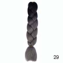 Load image into Gallery viewer, Synthetic hair Braids Kanekalon Ombre Braiding Hair Extension Box Braid Hair - florentclothing store 
