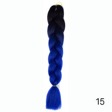 Load image into Gallery viewer, Synthetic hair Braids Kanekalon Ombre Braiding Hair Extension Box Braid Hair - florentclothing store 
