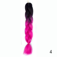 Load image into Gallery viewer, Synthetic hair Braids Kanekalon Ombre Braiding Hair Extension Box Braid Hair - florentclothing store 
