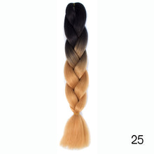 Load image into Gallery viewer, Synthetic hair Braids Kanekalon Ombre Braiding Hair Extension Box Braid Hair - florentclothing store 
