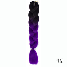 Load image into Gallery viewer, Synthetic hair Braids Kanekalon Ombre Braiding Hair Extension Box Braid Hair - florentclothing store 
