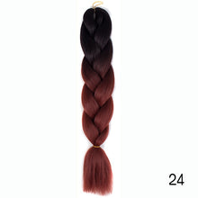 Load image into Gallery viewer, Synthetic hair Braids Kanekalon Ombre Braiding Hair Extension Box Braid Hair - florentclothing store 
