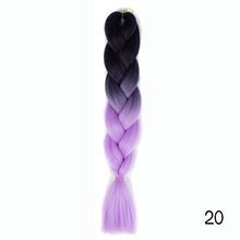 Load image into Gallery viewer, Synthetic hair Braids Kanekalon Ombre Braiding Hair Extension Box Braid Hair - florentclothing store 
