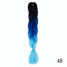 Load image into Gallery viewer, Synthetic hair Braids Kanekalon Ombre Braiding Hair Extension Box Braid Hair - florentclothing store 
