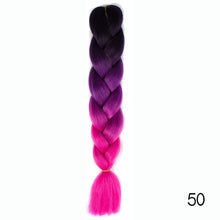 Load image into Gallery viewer, Synthetic hair Braids Kanekalon Ombre Braiding Hair Extension Box Braid Hair - florentclothing store 
