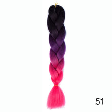 Load image into Gallery viewer, Synthetic hair Braids Kanekalon Ombre Braiding Hair Extension Box Braid Hair - florentclothing store 
