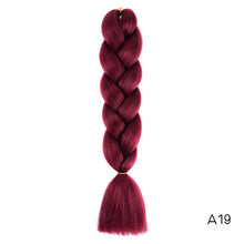 Load image into Gallery viewer, Synthetic hair Braids Kanekalon Ombre Braiding Hair Extension Box Braid Hair - florentclothing store 
