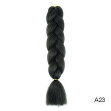 Load image into Gallery viewer, Synthetic hair Braids Kanekalon Ombre Braiding Hair Extension Box Braid Hair - florentclothing store 
