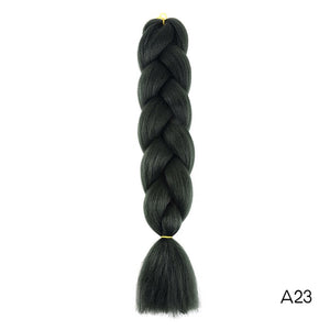 Synthetic hair Braids Kanekalon Ombre Braiding Hair Extension Box Braid Hair - florentclothing store 