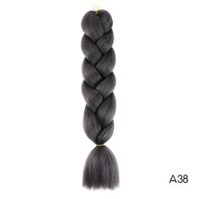 Load image into Gallery viewer, Synthetic hair Braids Kanekalon Ombre Braiding Hair Extension Box Braid Hair - florentclothing store 
