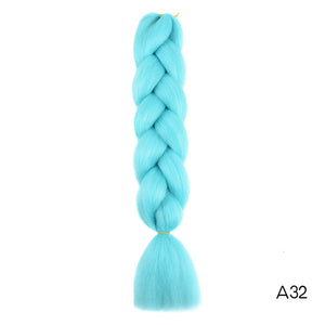 Synthetic hair Braids Kanekalon Ombre Braiding Hair Extension Box Braid Hair - florentclothing store 