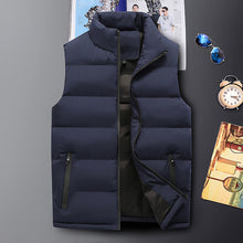 Load image into Gallery viewer, Mens Vest Jacket  Autumn Warm Sleeveless Jackets  Winter Casual Waistcoat - FlorentClothingStore 
