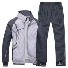 Load image into Gallery viewer, Men Sportswear New Spring Autumn Tracksuit 2 Piece Sets Sports Suit Jacket+Pant Sweatsuit - FlorentClothingStore 
